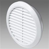 DEN BRAVEN Mřížka větrací kruhová se síťovinou prům. 150 hnědá VE1132